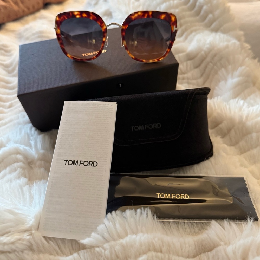 NWT Tom Ford Tortoise Shell Sunglasses